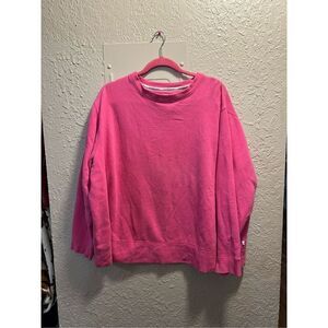 Field Gear Woman’s Pink Crewneck Sweatshirt Woman’s Size 2X